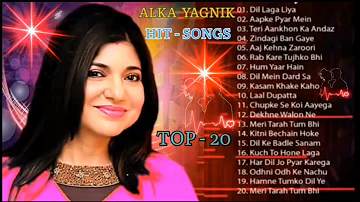 ALKA YAGNIK HIT SONGS || BEST OF ALKA YAGNIK || TOP -20 BOLLYWOOD HINDI HIT SONGS #bollywoodsongs