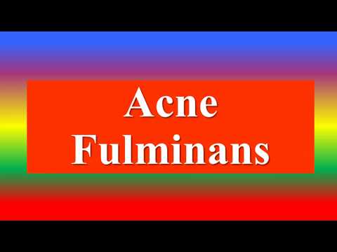 Acne Fulminans