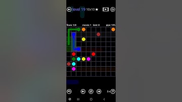 How To Solve Flow Free 10x10 Mania Level 19 Hard Board Walk Through Solution Walkthrough