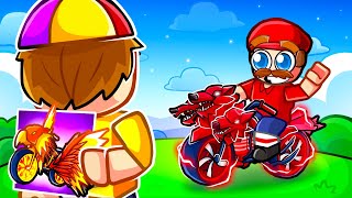 I Pretended to be a NOOB in Roblox BIKE OBBY, Then Used My $100,000 Bike!
