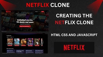 Creating the NETFLIX CLONE using HTML CSS AND JAVASCRIPT😊 | LIVE🔴 | Stacksculptor