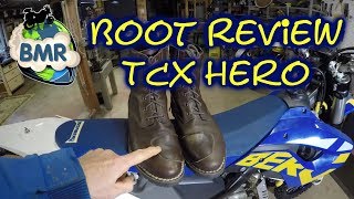A Long Term Review Of The Tcx Hero Waterproof Motorcycle Boot.