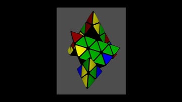 MAKING TRIPLE SUPERFLIP PATTERN ON A PYRAMINX | D RUBIX KINGDOM | #rubikscube #pattern#ytshort#shots