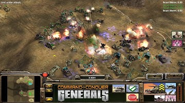 C&C Generals - 1 vs. 7 - GLA vs. 7 Brutal GLA