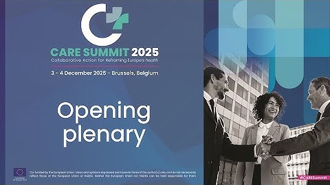 Opening Plenary Day 2 | CARE Summit