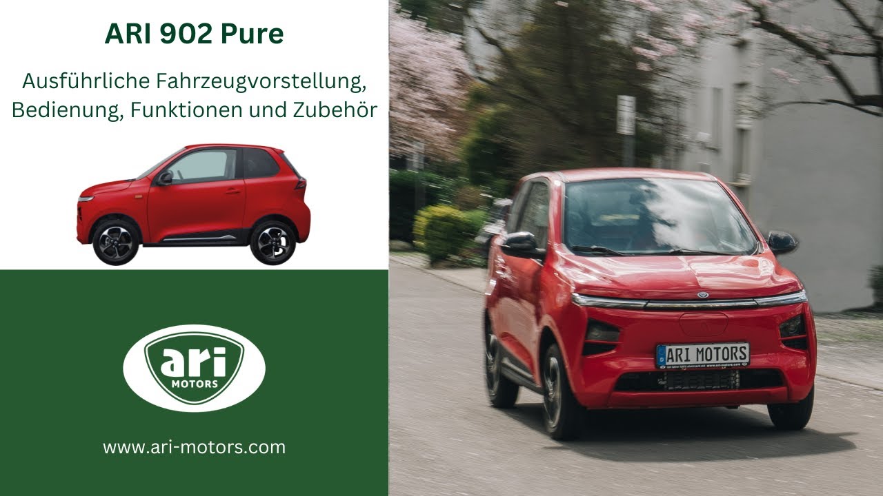 ARI 902 Pure Elektroauto - Review inkl. ausführliche Vorstellung