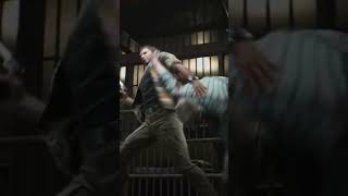 Chris Vs The Alcatraz Horde #ResidentEvilDeathIsland #ChrisRedfield #CreatureFeatures