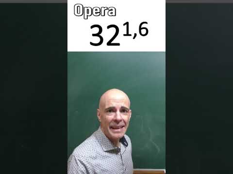 OPERACIÓN CON POTENCIAS