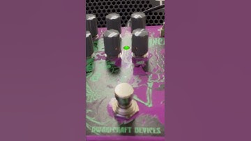 Dwarfcraft Devices Necromancer fuzz pedal with Agile baritone guitar Gruntruck Tribe riffs