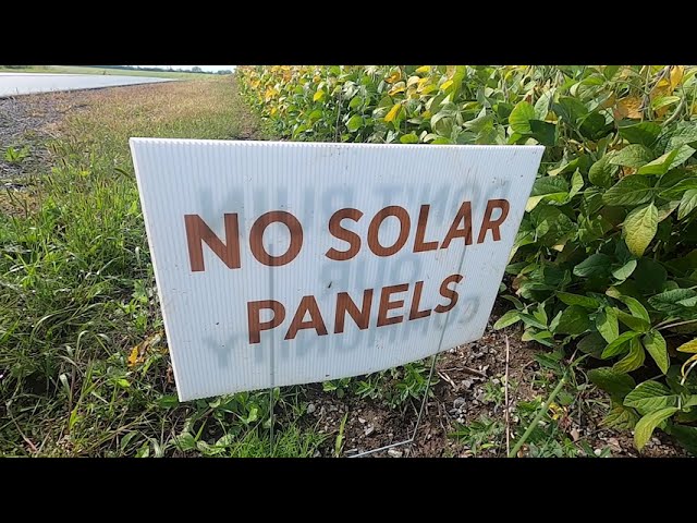 NO SOLAR in the TOWN of TYRE  Nov. 2023 class=