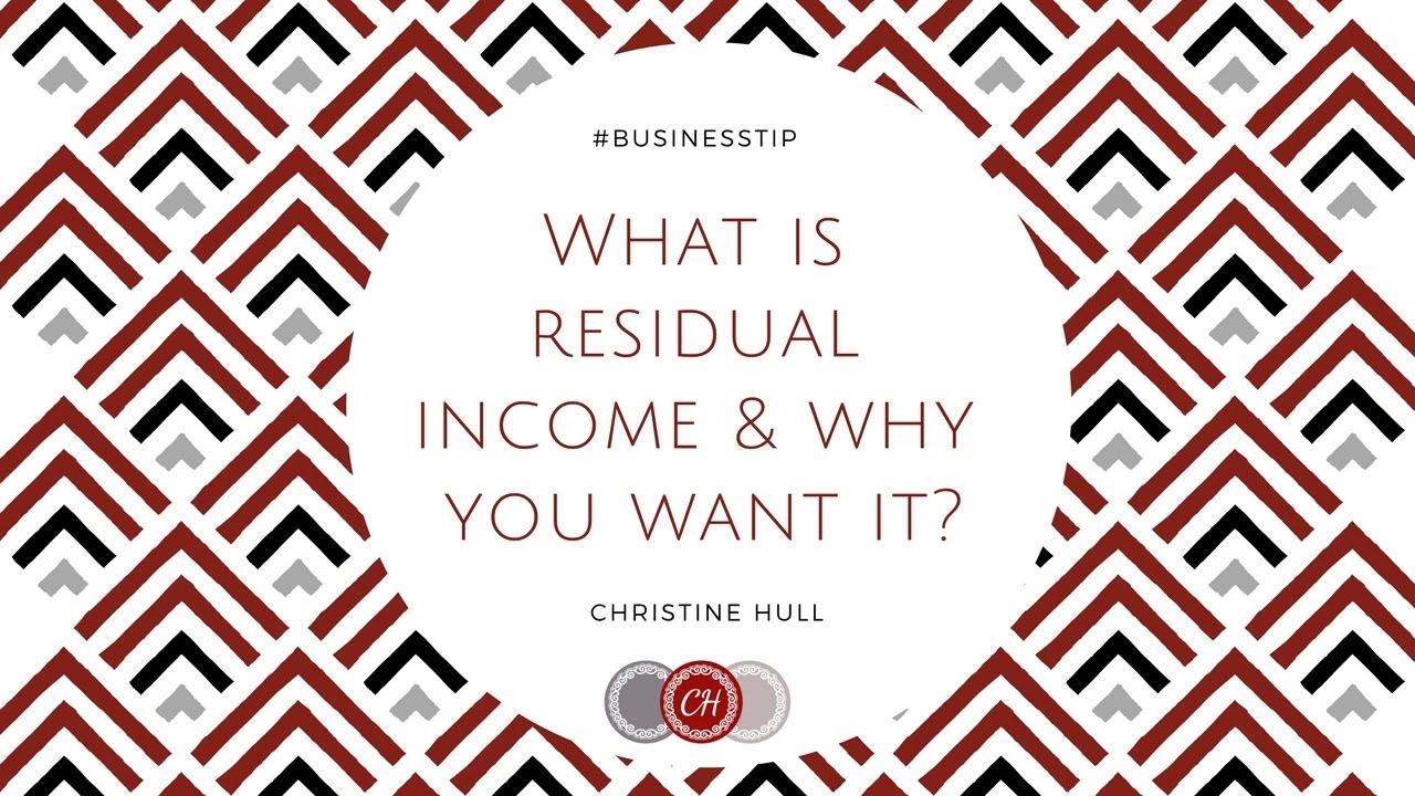 define residual income define residual income