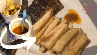 RECETTE FACILE FRITES D IGNAME CROUSTILLANTES - FRIES YAM BY CuistoPassion - AFROSNACK??