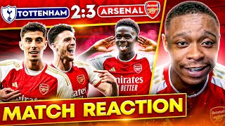 NORTH LONDON IS RED! | Spurs 2-3 Arsenal Match Reaction