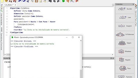 Inicializar arreglo en Pseint