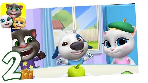 My Talking Tom Friends - New Friend: Hank - Gameplay Walkthrough Part 2 (iOS, Android)