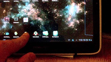 Android Tablet HANNSpree Honeycomb running / streaming Battlefield 3 beta from PC desktop