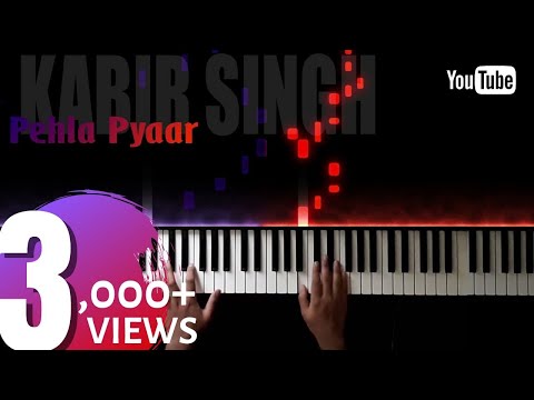 pehla-pyaar-||-kabir-singh-||-soft-piano-cover-||-shahid-kapoor-||-kaira-advani-||