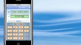 EyeDock iPhone app: Calculators screenshot 1