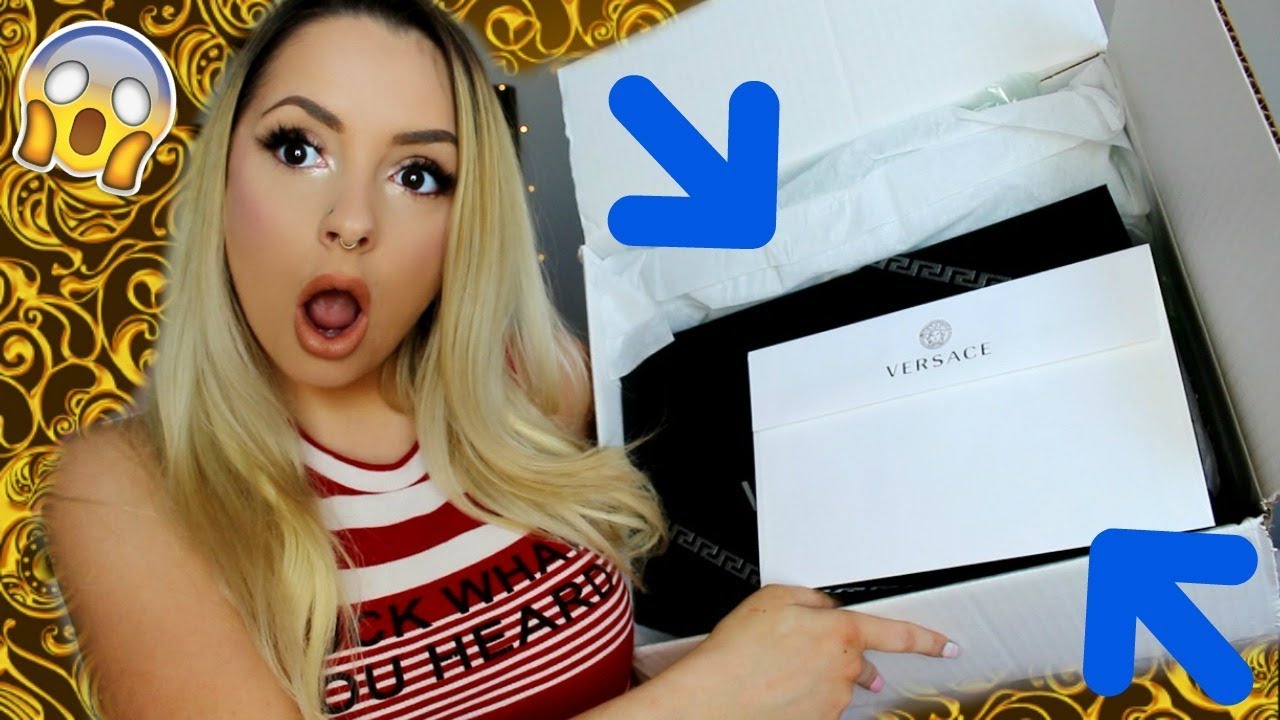 I BUY THE CHEAPEST THING ON VERSACE!!! - YouTube