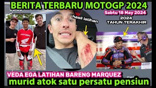 GEGER💥VEDA EGA LATIHAN BERSAMA DUO MARQUEZ, MURID ATOK MULAI DITEPIKAN💥MOTOGP BARCELONA 2024