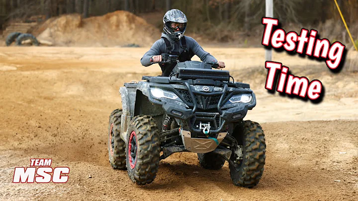 2023 CFMOTO CFORCE 1000 with Performance Upgrades | Testing Team MSC Parts