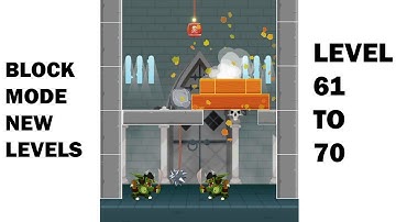 Hero Rescue | BLOCK MODE NEW LEVELS | Level 61-70 Android Gameplay 2020