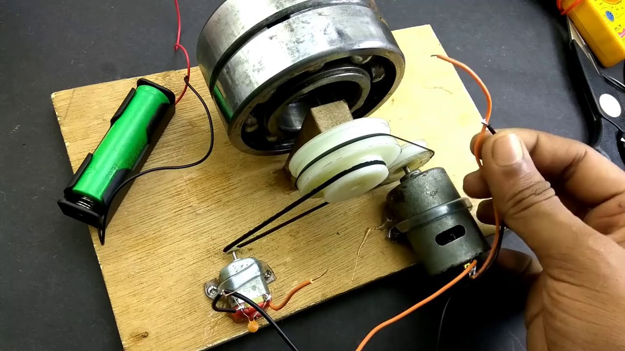 Download How to make 100% free energy generator without battery with the help of bearings   home invention