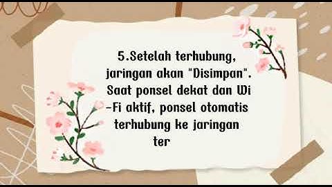 Cara Koneksikan internet melalui Wi-Fi dan GPRS | INFORMATIKA.8