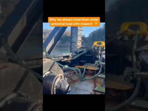 Mooring rope operation