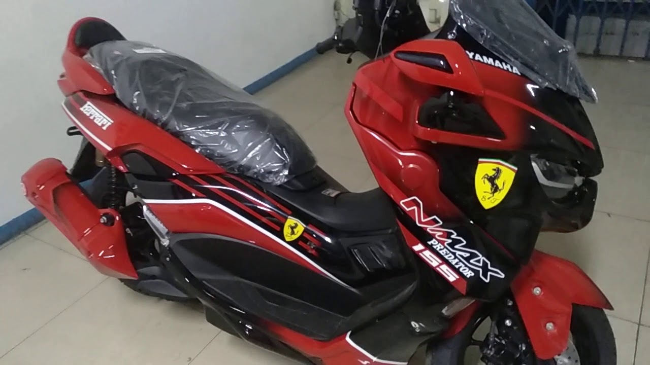 NMAX Predator logo Ferarri YouTube