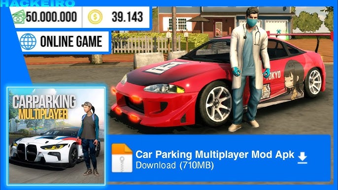 🏆CAR PARKING MULTIPLAYER MOD APK DINHEIRO INFINITO & TODOS OS CARROS  DESBLOQUEDOS (NOVA ATUALIZAÇÃO) 