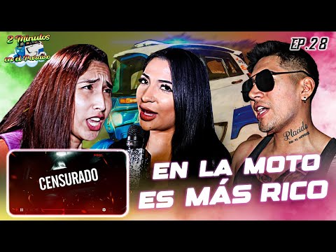 Se CHAPÓ a otra en una mototaxi 🛺 😧| EP. 28 | Dos Minutos en el Paraíso 🚘🔥