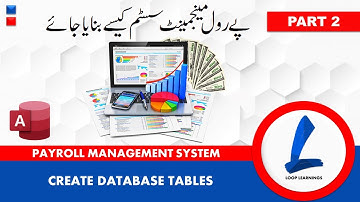 How to Make Payroll Management System Part 02 in Urdu/Hindi | Database Tables