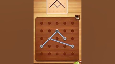 Line Puzzle Acacia 1-20 String Art