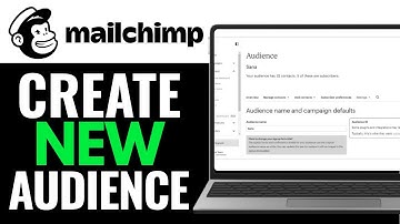 How to Create a New Audience on Mailchimp 2025 (EASY GUIDE)