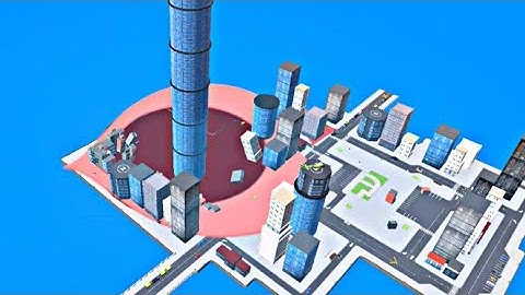 Hole.io - TOWER HOLE EVOLUTION-Gameplay Walkthrough Android iOS