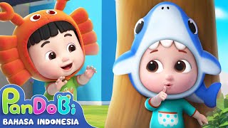 Yuk Kita Bermain Petak Umpet Bersama! | Baby Shark | Lagu Anak-anak | Super Pandobi Bahasa Indonesia