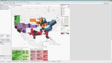 Utilizing Tableau and HP Vertica Demo - Consolidating Worksheets into a Single Dashboard