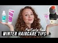 WINTER HAIRCARE TIPS FOR DRY CURLY HAIR | FAV MOISTURISING CURLY HAIR PRODUCTS