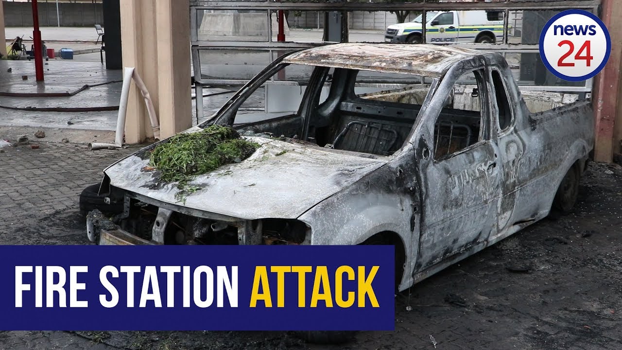 football score VIDEO: Look inside the gutted Gugulethu fire station protesters set alight