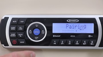 Pairing Bluetooth with Jensen Marine Radio by Stokley