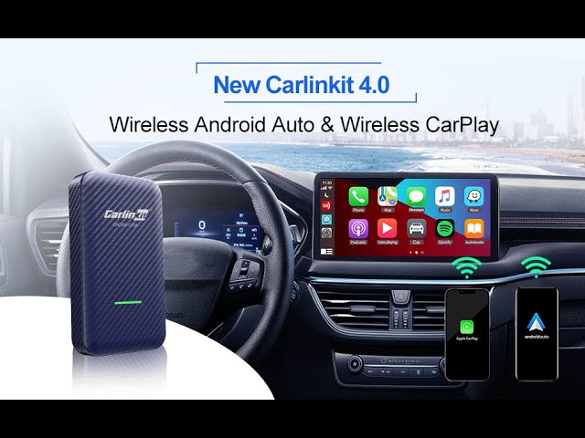 Carlinkit 4.0 Wireless Apple Carplay Dongle Wireless Android Auto