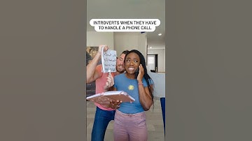 Introverts Making Phone Calls 🥴 #shorts