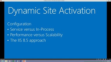 TechEd Europe 2013 Internet Information Services What’s New in Window Server 2012 R2