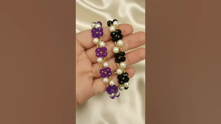 Easy Beaded Bracelet Making | Satisfying DIY Jewelry #Short #tranding #diy #viral #handmade #craft