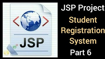 JSP Project Student Registration System (Part 6)