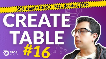 📚 CURSO SQL DESDE CERO — EPISODIO #:16 CREATE Table. Crear tablas de información en bases de datos