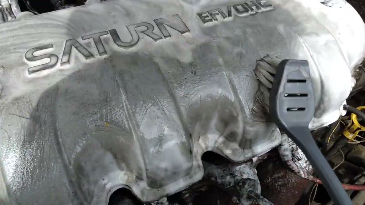 c8 corvette how to clean valve covers or engine bay area like a real