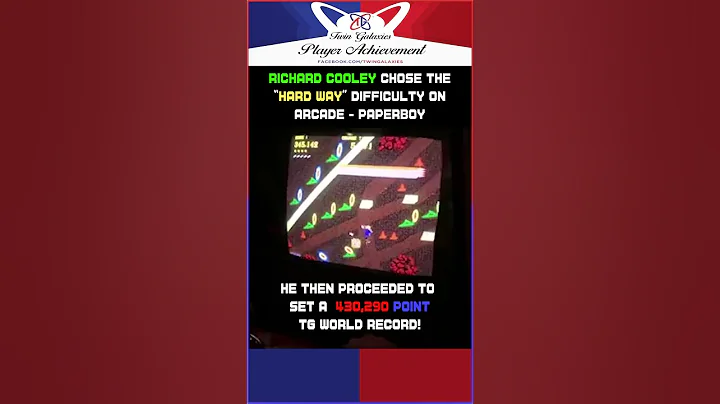 Richard Cooley Arcade - Paperboy ! Amazing Perform...