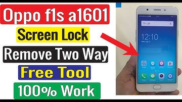 Oppo F1s A1601 Pattern/Password/Pin FRP Bypass 2023 Lock Remove BY MRT DONGLE And Miracle Thunder